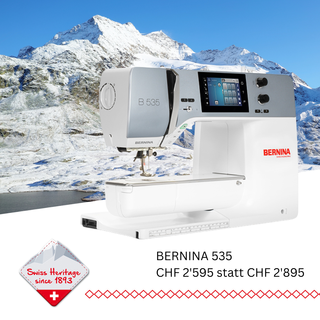 Bernina 535 Swiss Edition inkl. VRG